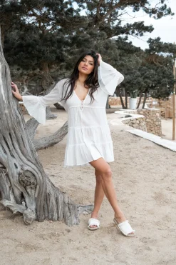 Short Dress Alise Ivory
