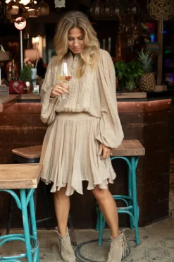 Short Dress Bliss Taupe