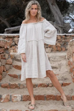 Short Dress Cira Sand