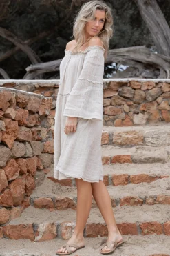 Short Dress Cira Sand
