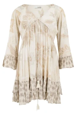 Short Dress Dantae Flower Ivory print