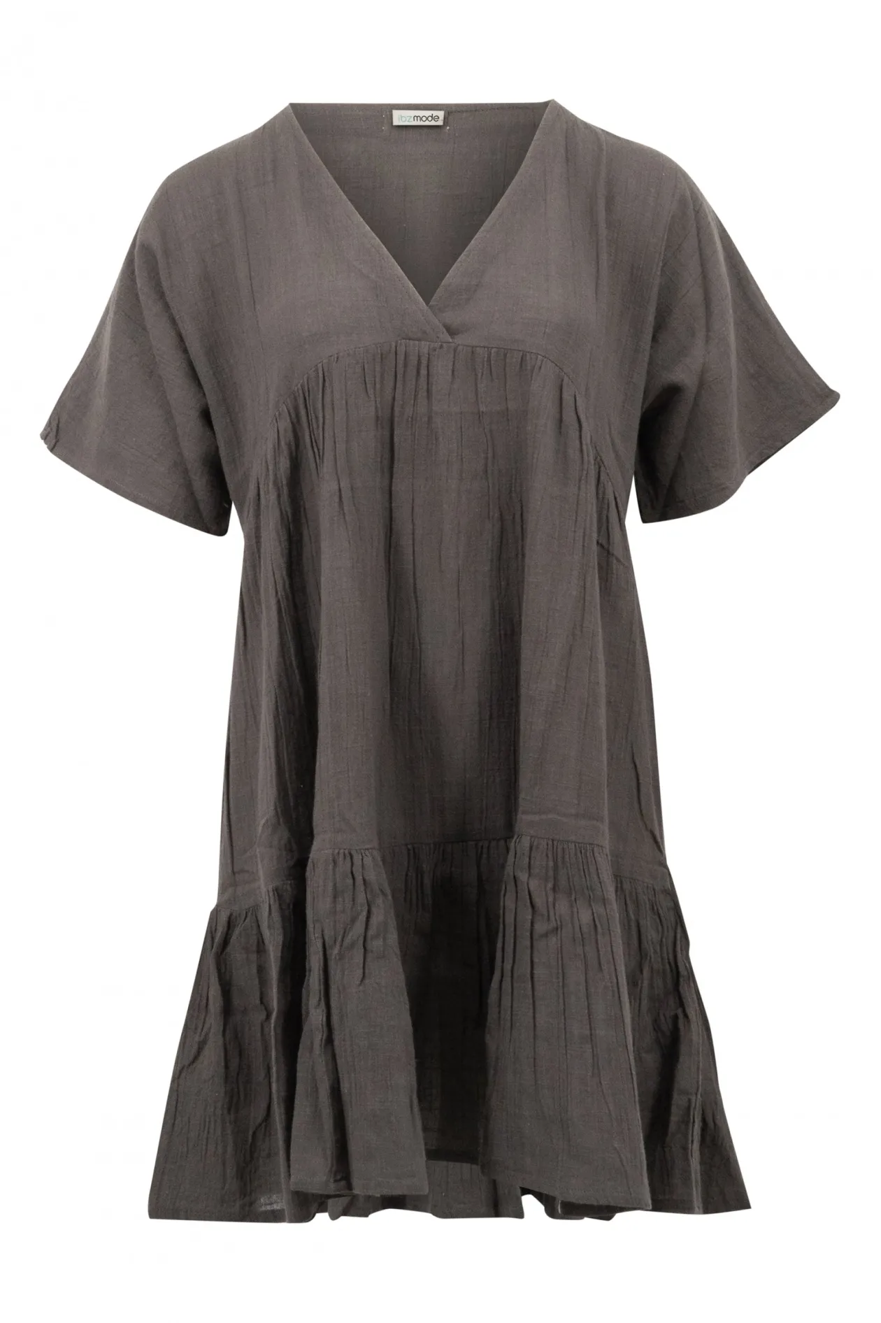 Short Dress Elia Plain Anthracite