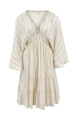 Short Dress Famme Ecru