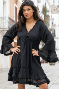 Short Dress Luna Black