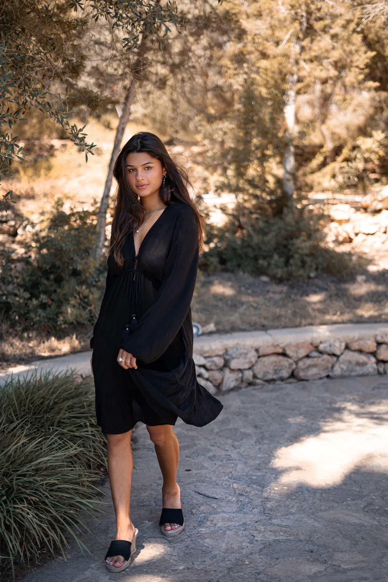 Short Dress Mio Black