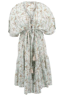 Short Dress Mio Flower Mint