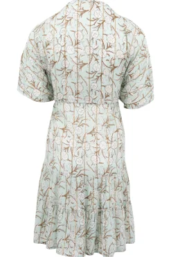 Short Dress Mio Flower Mint