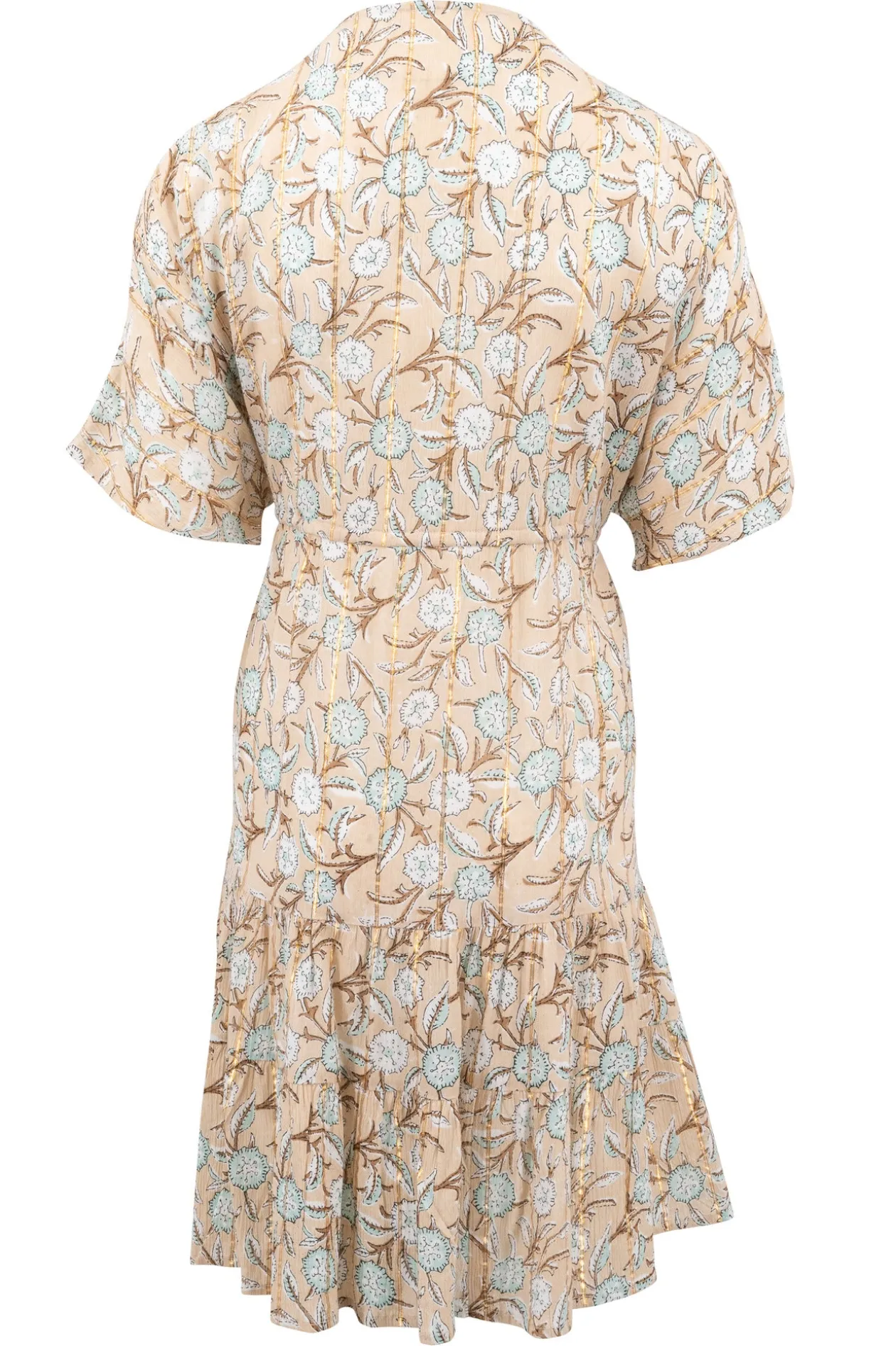 Short Dress Mio Flower Sand
