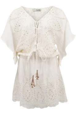 Short Dress Mirabel Ecru