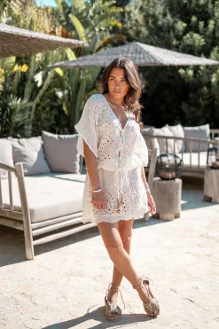 Short Dress Mirabel Ecru