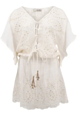 Short Dress Mirabel Ecru