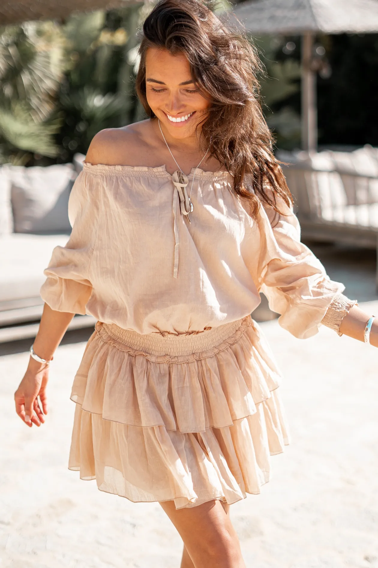Short Dress Peralta Sand