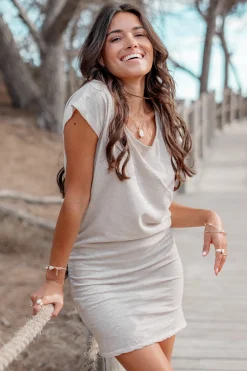 Short dress Stone