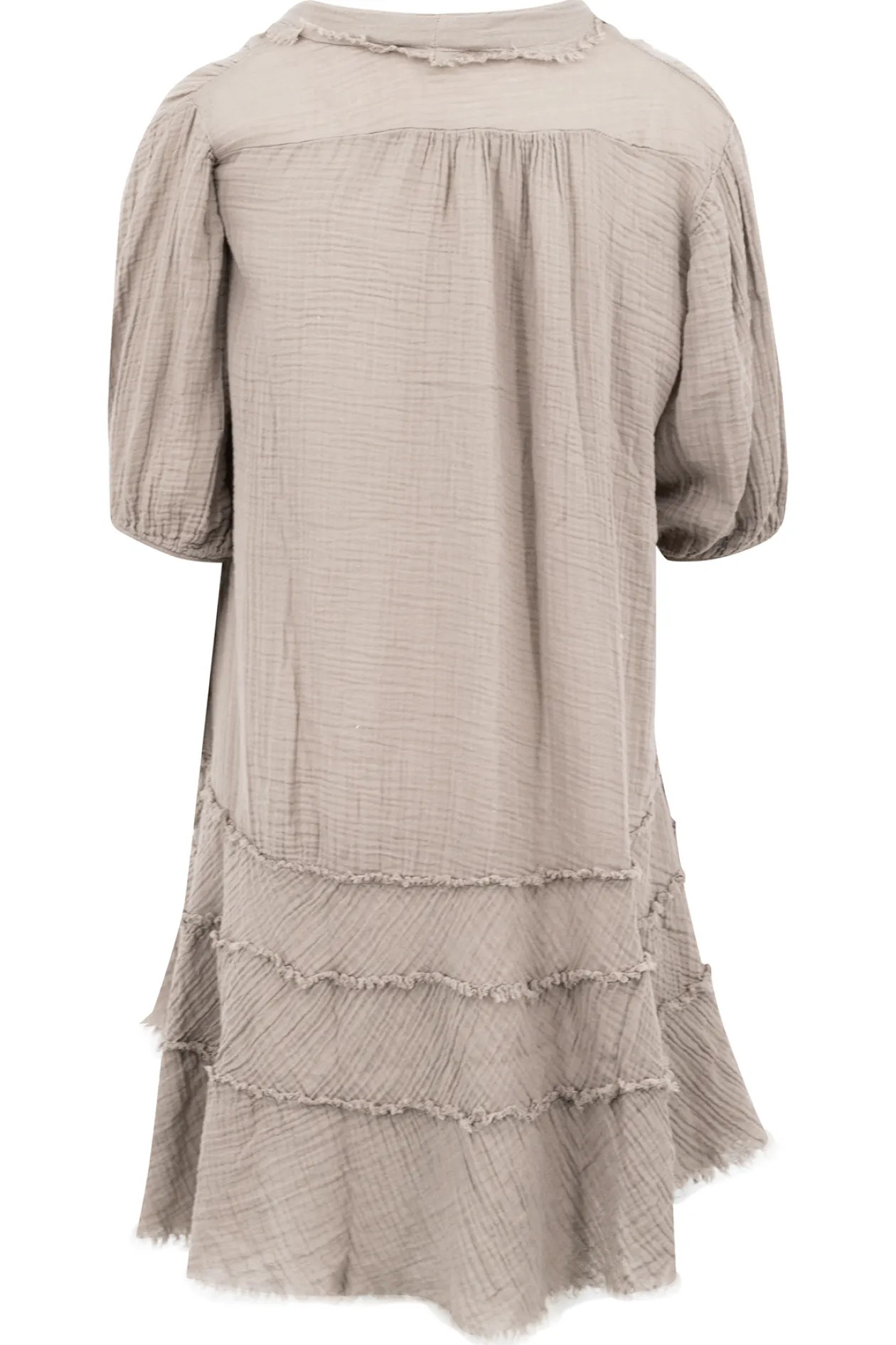 Short Dress Tejano Taupe