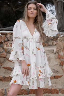 Short Dress Yola Paradise Beige