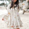 Short Dress Yola Paradise Sand