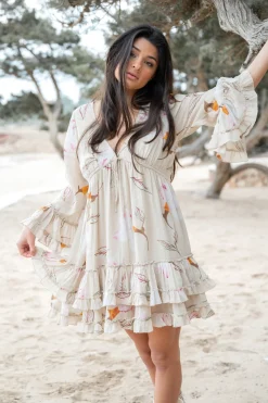 Short Dress Yola Paradise Sand