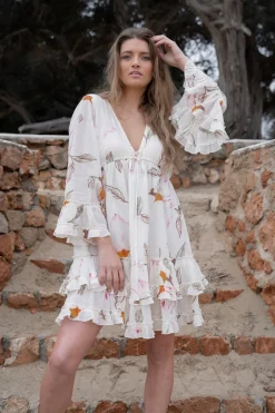 Short Dress Yola Paradise Beige