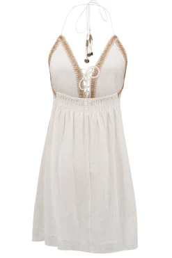 Short Dress Zamora White