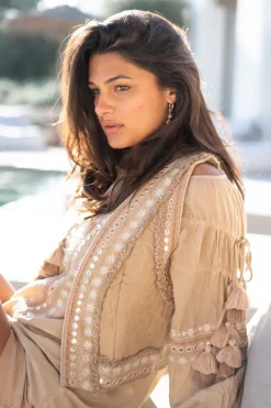 Short Gilet Sierra Riqueza Light Taupe
