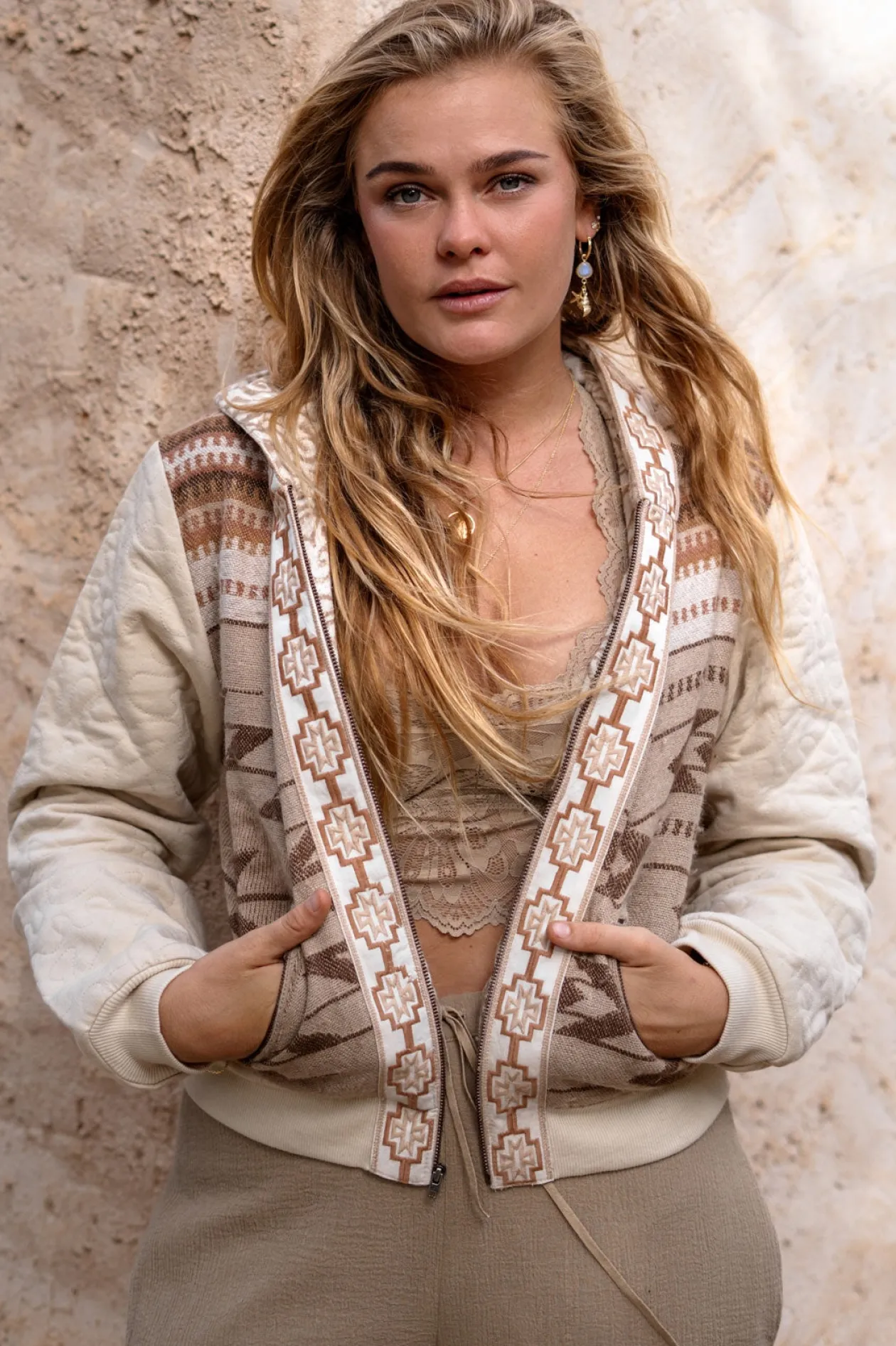 Short Jacket Nomad Natural
