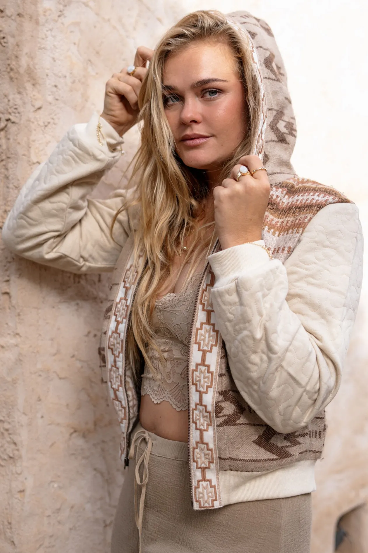 Short Jacket Nomad Natural