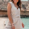 Short jumpsuit Stone