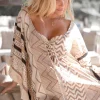Short Kaftan Impresion Aztec