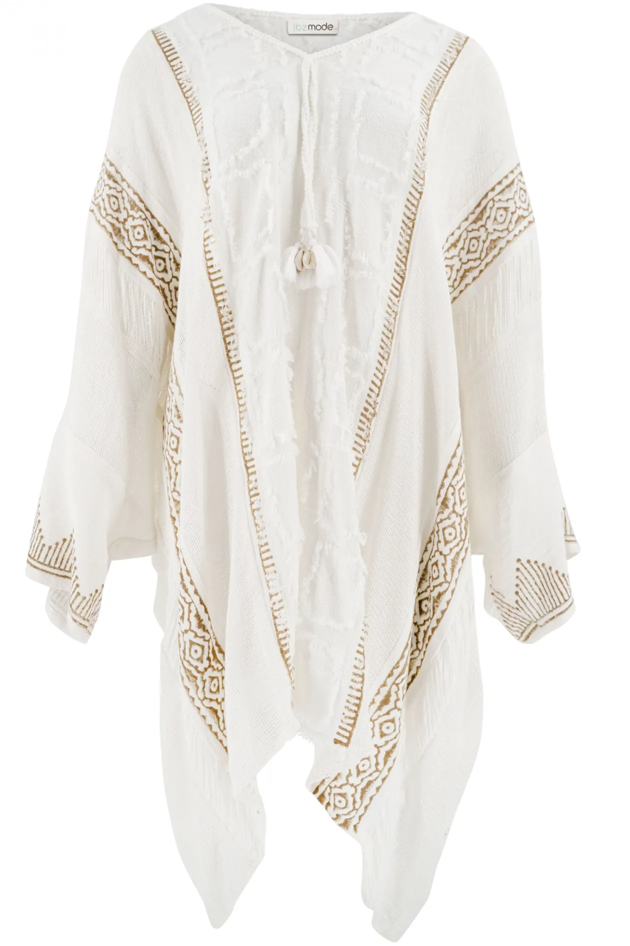 Short Kaftan Rhea Scorva White