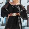 Short Kaftan Suze Black