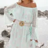 Short Kaftan Suze Mint