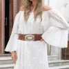 Short Kaftan Suze White