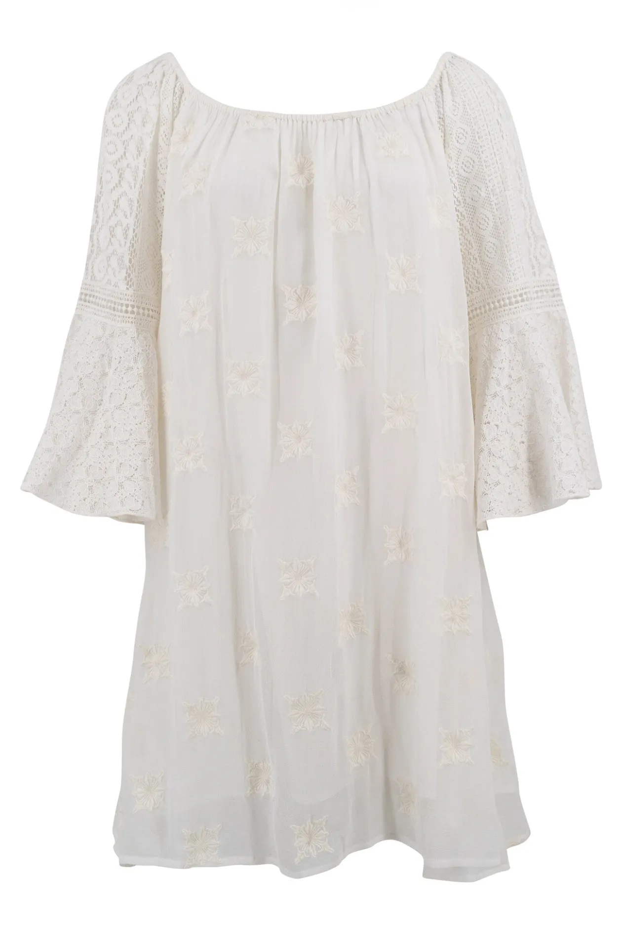 Short Kaftan Suze White