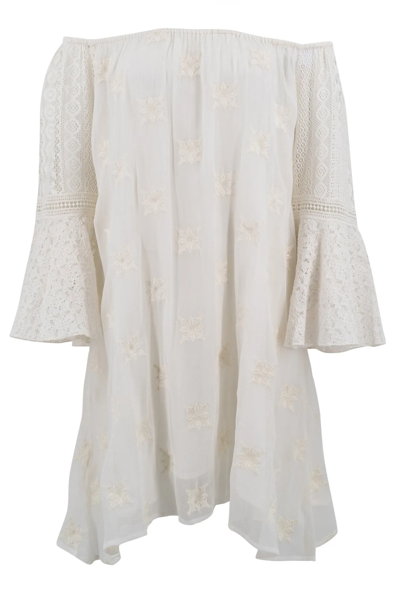 Short Kaftan Suze White