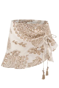 Short Skirt Adella Taupe