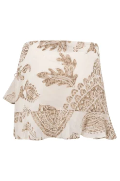 Short Skirt Adella Taupe