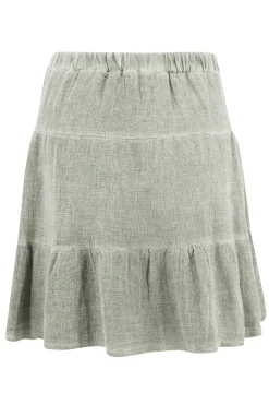 Short Skirt Lin Khaki