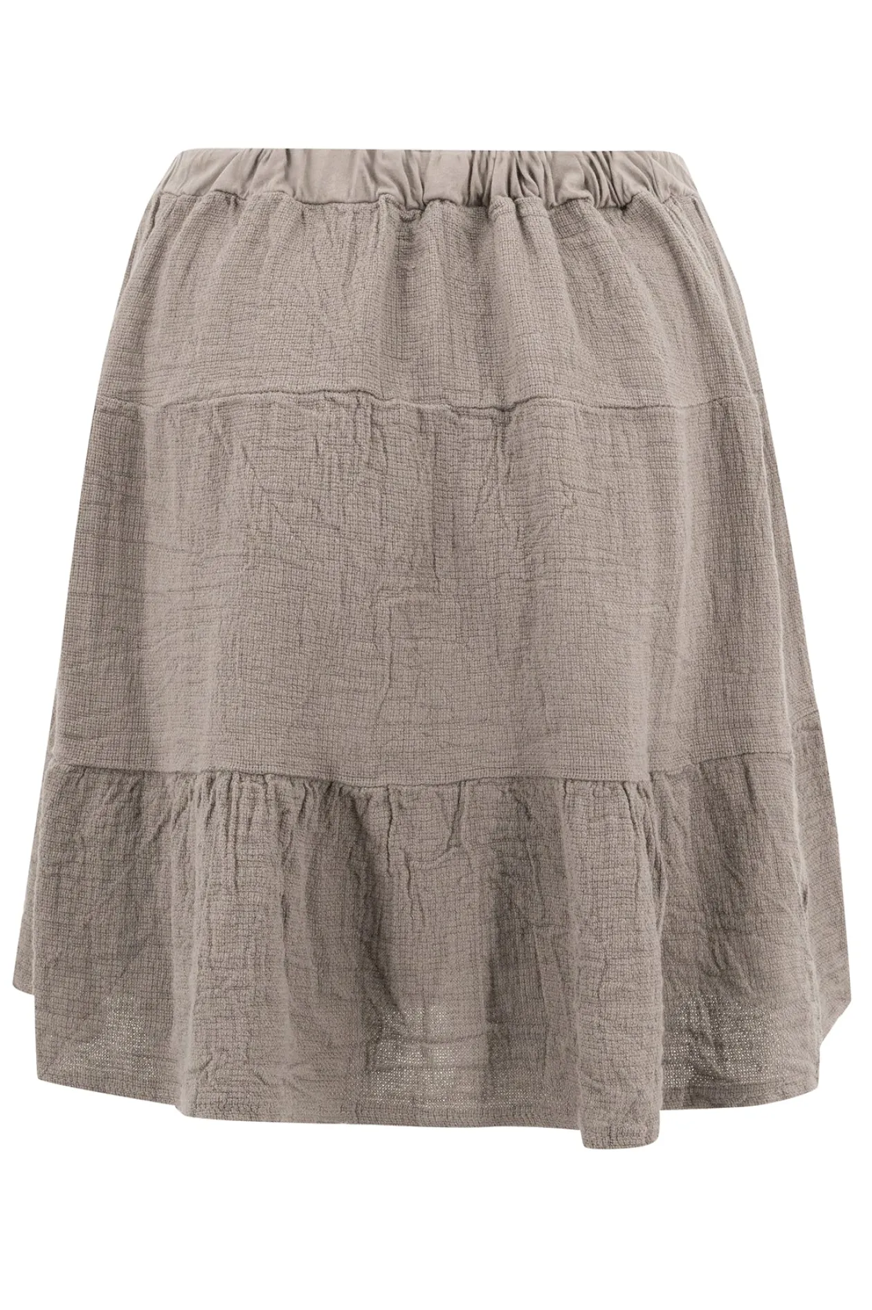 Short Skirt Lin Taupe