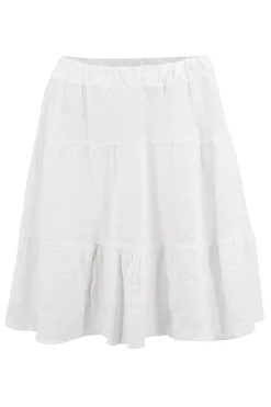 Short Skirt Lin White