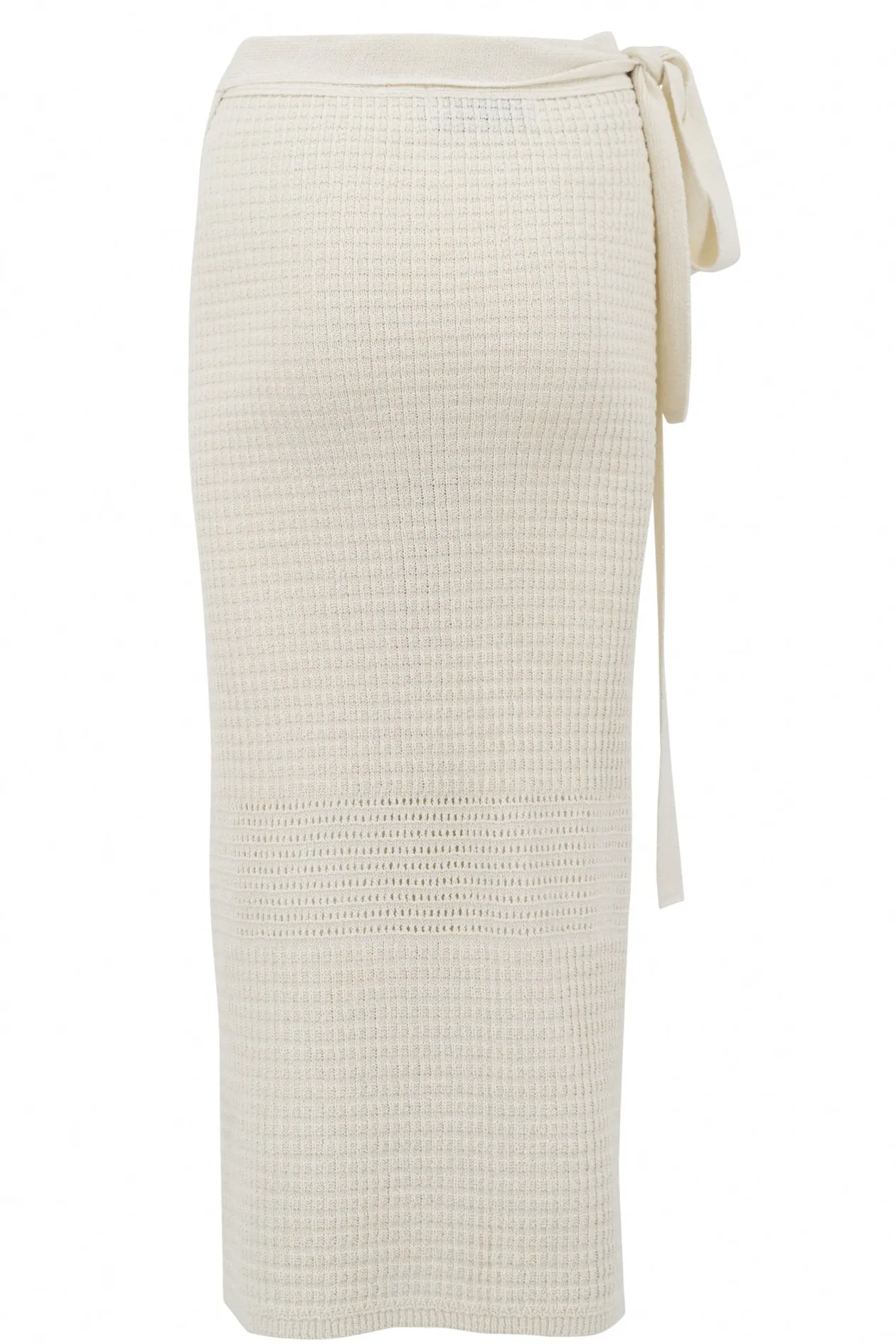 Sif Wrap Skirt Off White