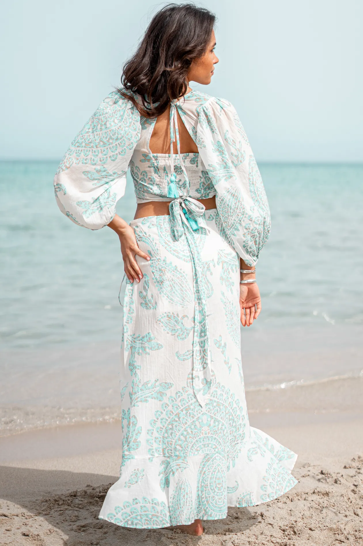 Skirt Adella Aqua