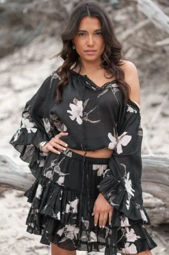 Skirt Dora Bloom Black