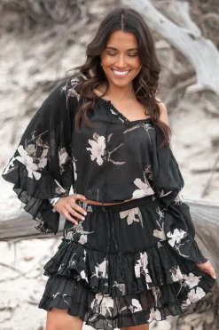 Skirt Dora Bloom Black
