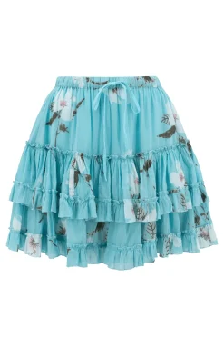 Skirt Dora Bloom Turquoise