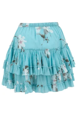 Skirt Dora Bloom Turquoise