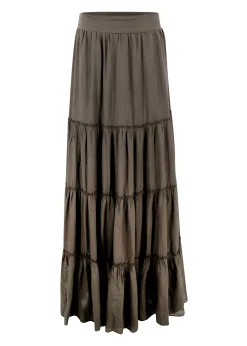 Skirt Lucia Boho Dark Taupe