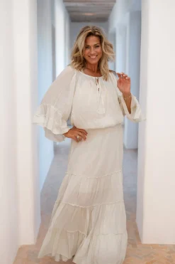 Skirt Lucia Boho Ecru