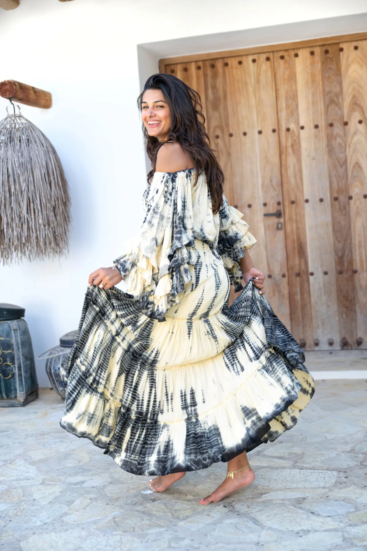Skirt Lucia Boho Sand