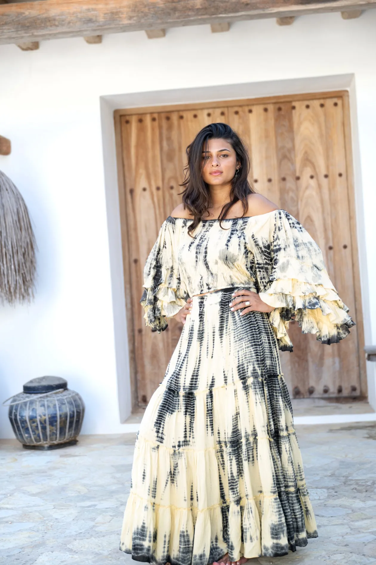 Skirt Lucia Boho Sand