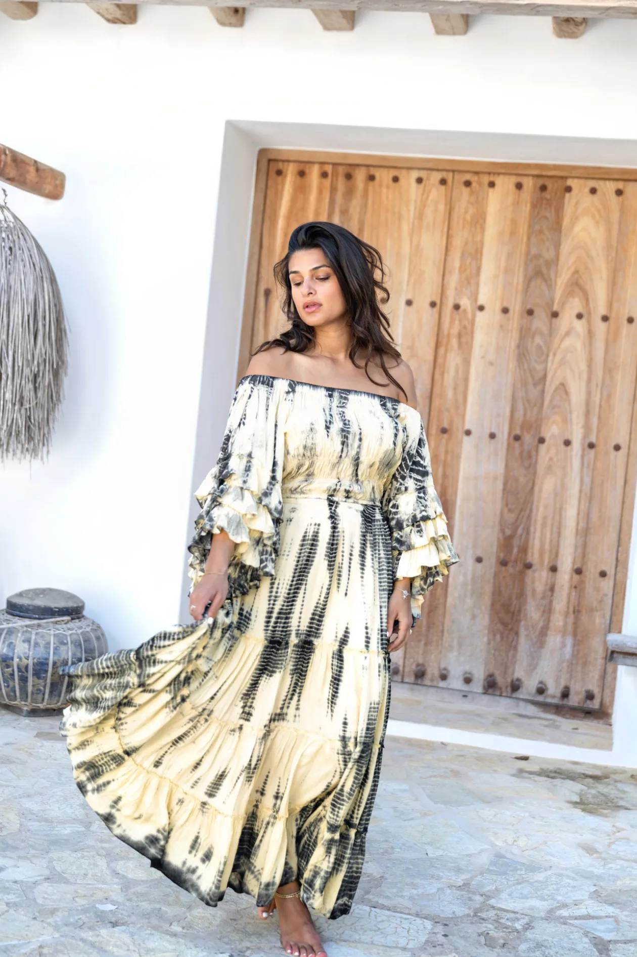 Skirt Lucia Boho Sand